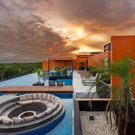 New Lux 3 Bed Gym & Pool At Tulum 101 Apartment
